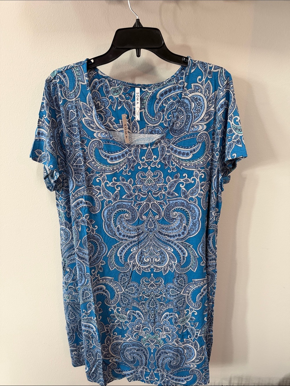 Soma Cool Nights “Show Off Paisley” Sleepshirt